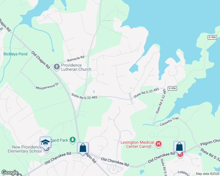 map of restaurants, bars, coffee shops, grocery stores, and more near 344 Daylily Drive in Lexington