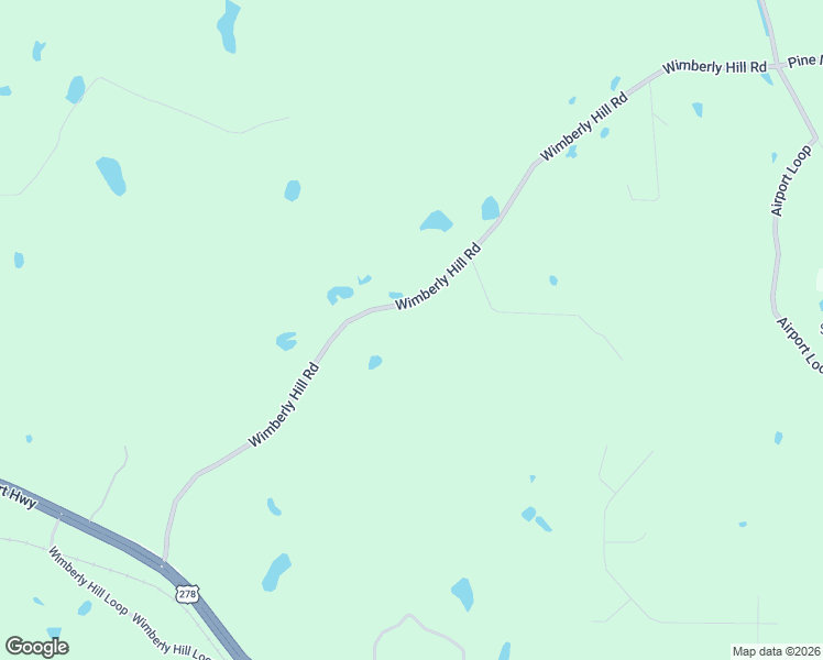map of restaurants, bars, coffee shops, grocery stores, and more near 444 Wimberly Hill Road in Cedartown