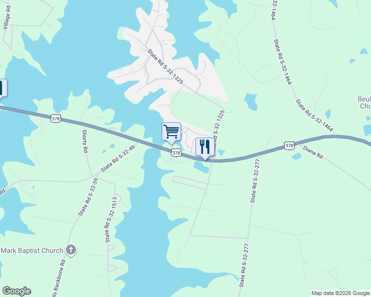 map of restaurants, bars, coffee shops, grocery stores, and more near 123 Marina Cove Drive in Gilbert