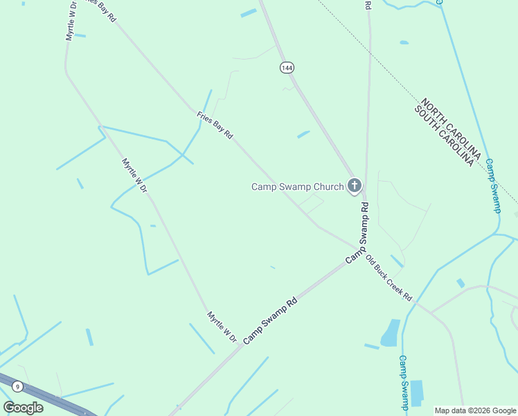 map of restaurants, bars, coffee shops, grocery stores, and more near 4688 Fries Bay Rd in Loris