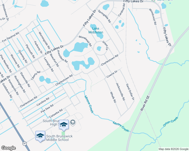 map of restaurants, bars, coffee shops, grocery stores, and more near 1264 Madison Road in Southport