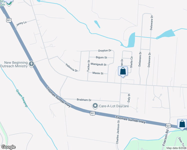 map of restaurants, bars, coffee shops, grocery stores, and more near 4470 Maxie Street in Dalzell