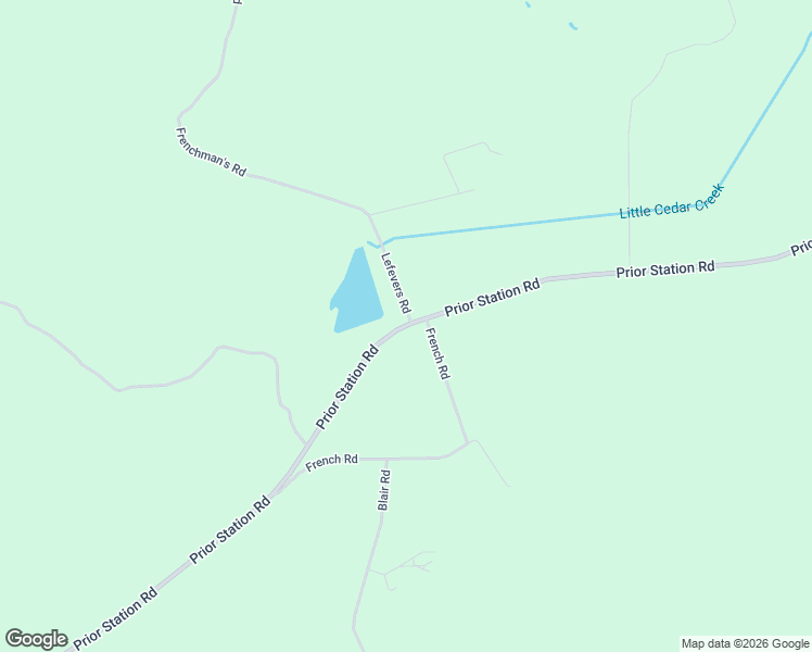 map of restaurants, bars, coffee shops, grocery stores, and more near 3472 Prior Station Road in Cedartown