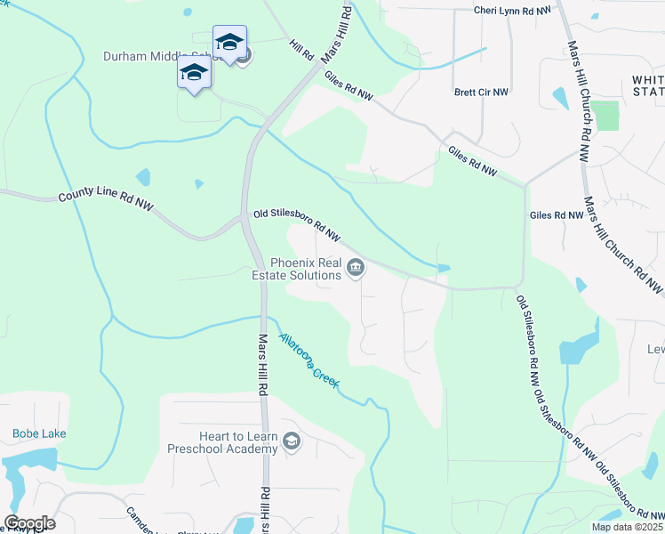 map of restaurants, bars, coffee shops, grocery stores, and more near 5041 Corinault Place in Acworth
