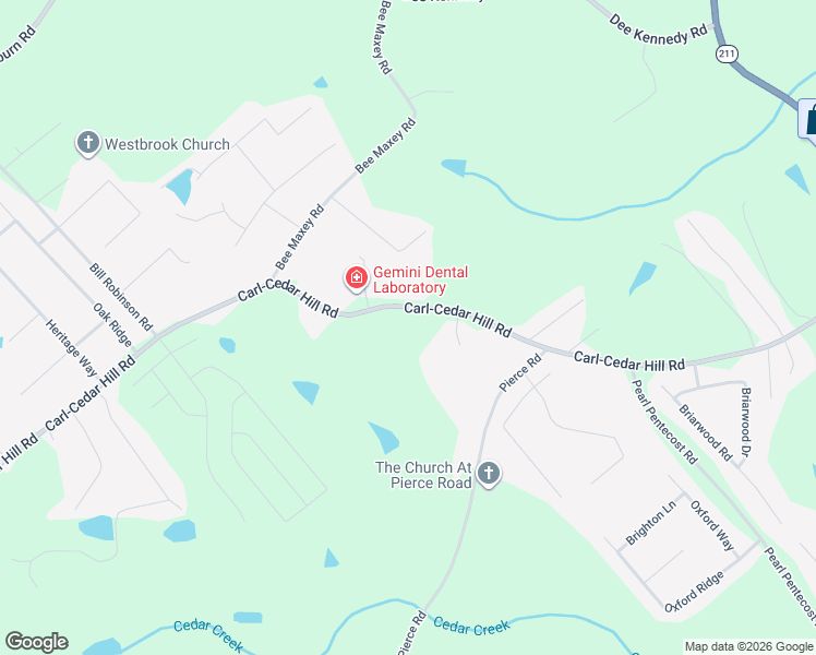 map of restaurants, bars, coffee shops, grocery stores, and more near 411 Carl-Cedar Hill Road in Winder