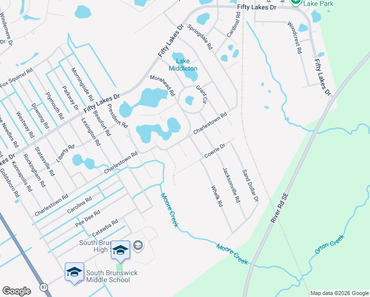 map of restaurants, bars, coffee shops, grocery stores, and more near 1264 Madison Road in Southport
