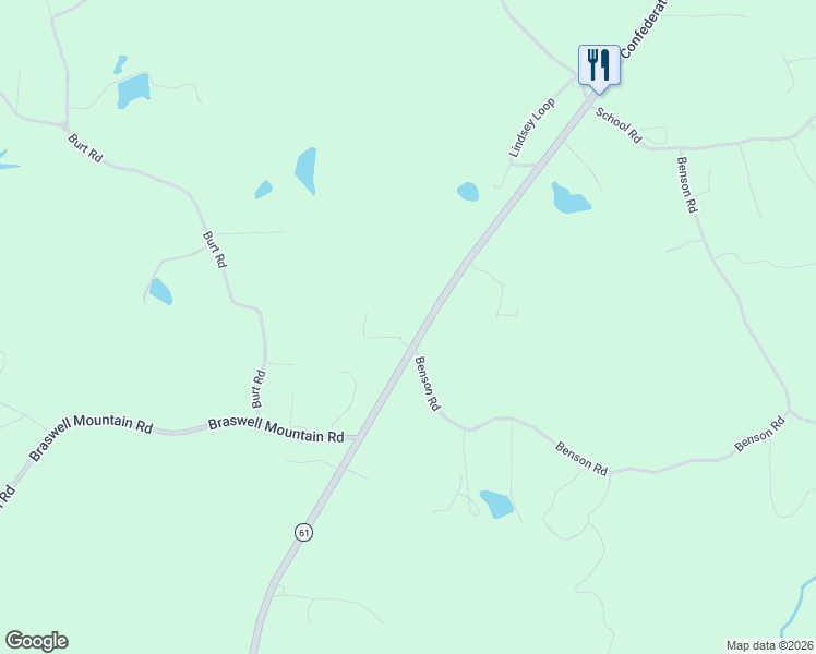 map of restaurants, bars, coffee shops, grocery stores, and more near 7097 Cartersville Highway in Dallas