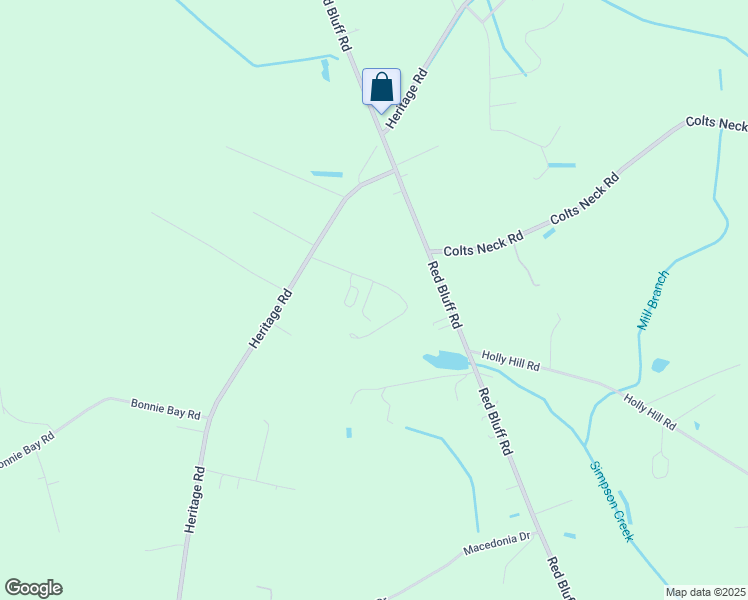 map of restaurants, bars, coffee shops, grocery stores, and more near 260 Watson Heritage Road in Loris