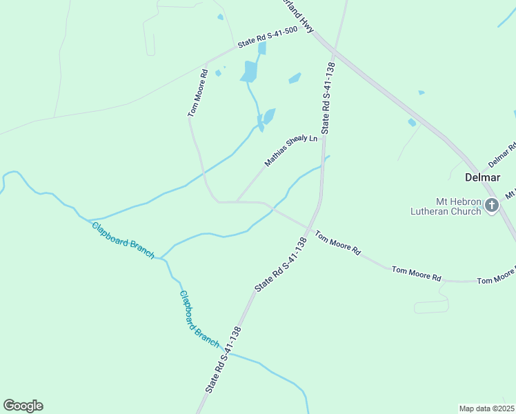 map of restaurants, bars, coffee shops, grocery stores, and more near 309 Tom Moore Road in Saluda County