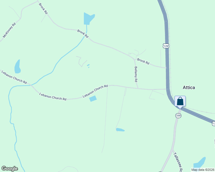 map of restaurants, bars, coffee shops, grocery stores, and more near 14 Masters Way in Athens