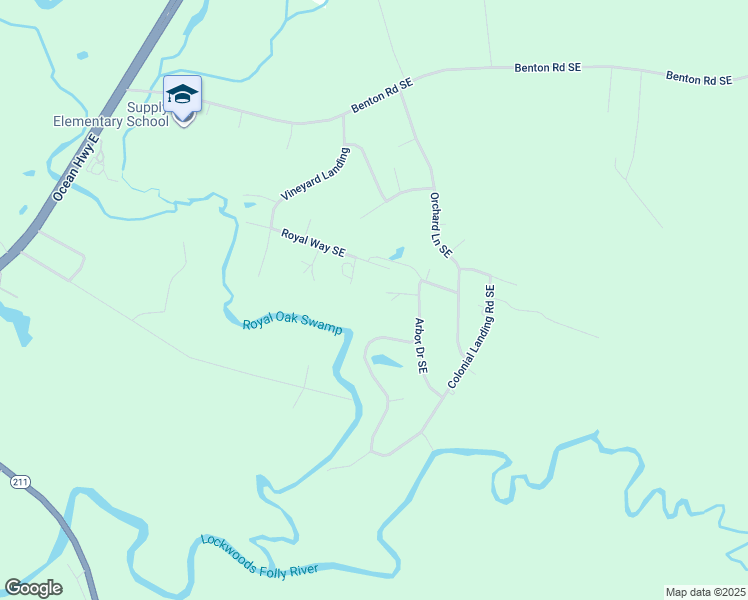 map of restaurants, bars, coffee shops, grocery stores, and more near 477 Wine View Court Southeast in Bolivia