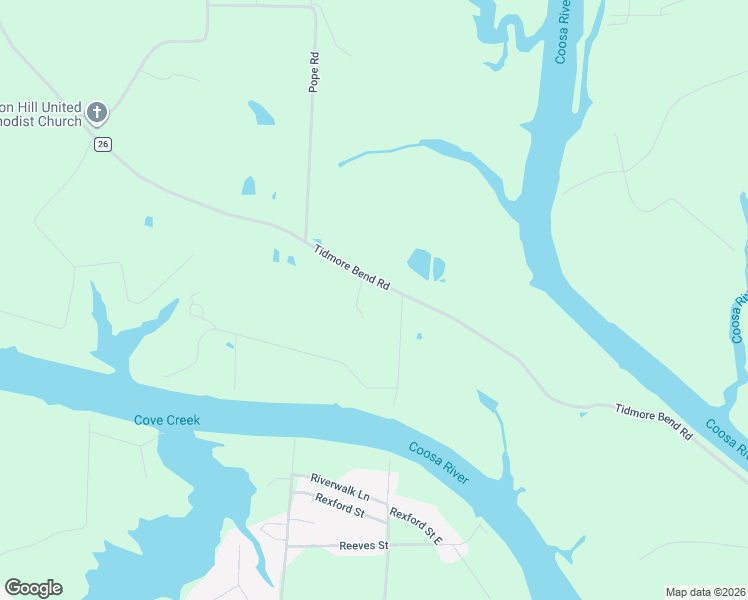 map of restaurants, bars, coffee shops, grocery stores, and more near 3720 Tidmore Bend Road in Gadsden