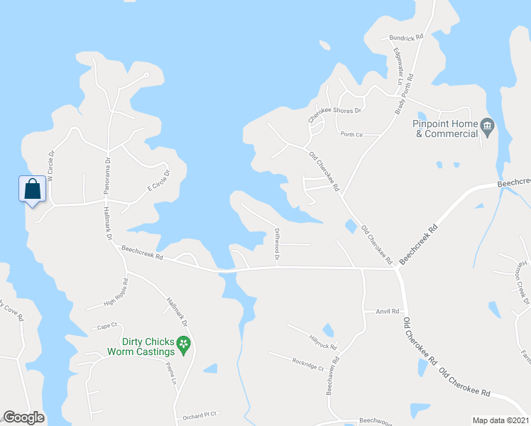 map of restaurants, bars, coffee shops, grocery stores, and more near 146 Driftwood Drive in Lexington