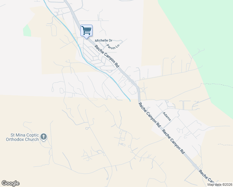 map of restaurants, bars, coffee shops, grocery stores, and more near 12867 Ranch Drive in Colton