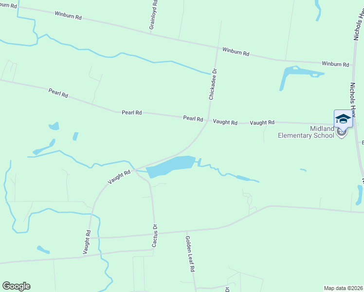 map of restaurants, bars, coffee shops, grocery stores, and more near Vaught Road in Galivants Ferry