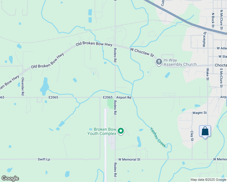 map of restaurants, bars, coffee shops, grocery stores, and more near 808 N4660 in Broken Bow