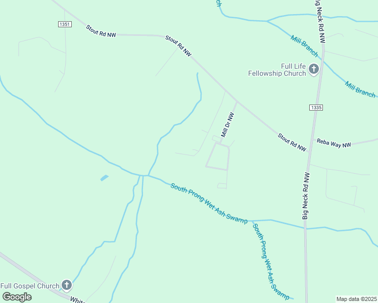 map of restaurants, bars, coffee shops, grocery stores, and more near 2467 Stout Road Northwest in Ash