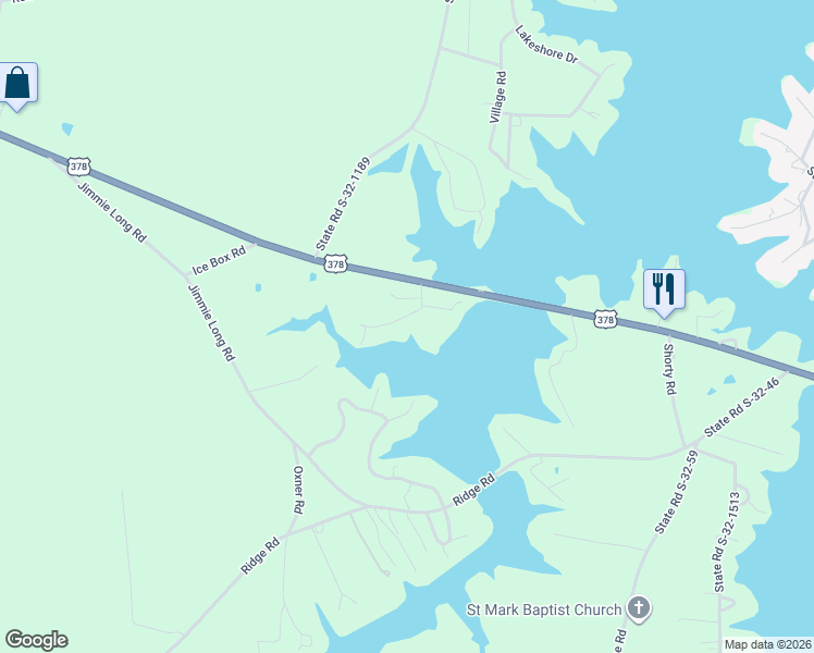 map of restaurants, bars, coffee shops, grocery stores, and more near 2 Rocky Ridge Road in Lexington County