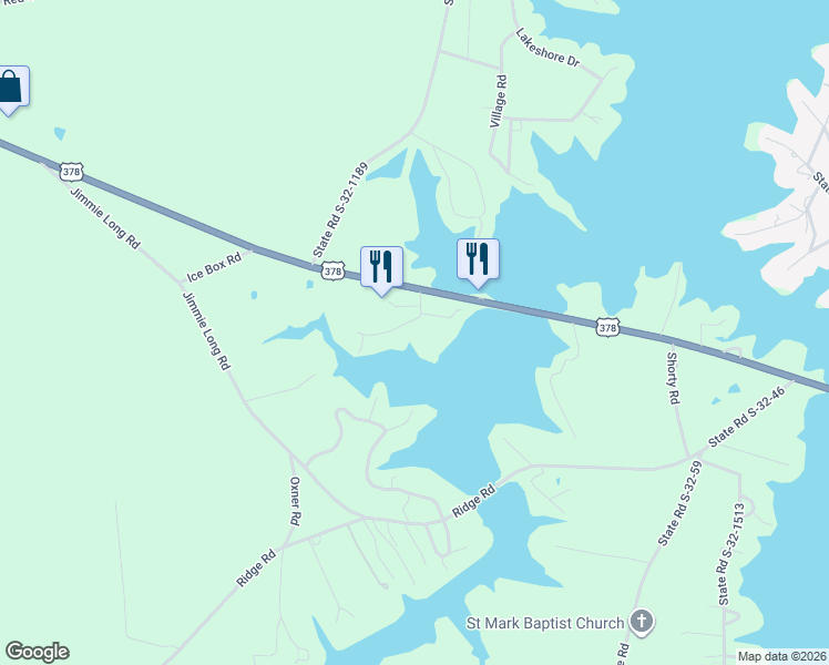 map of restaurants, bars, coffee shops, grocery stores, and more near 2 Rocky Ridge Road in Lexington County