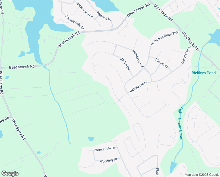 map of restaurants, bars, coffee shops, grocery stores, and more near 115 John Drayton Court in Lexington