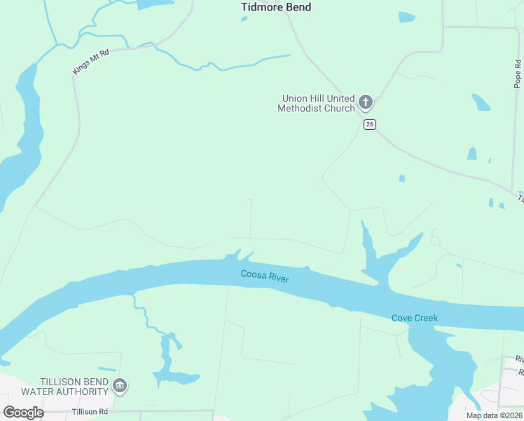 map of restaurants, bars, coffee shops, grocery stores, and more near 490 Aqua Vista Drive West in Gadsden