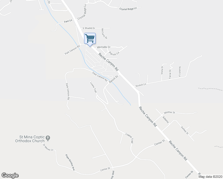 map of restaurants, bars, coffee shops, grocery stores, and more near 12712 Ranch Drive in Colton