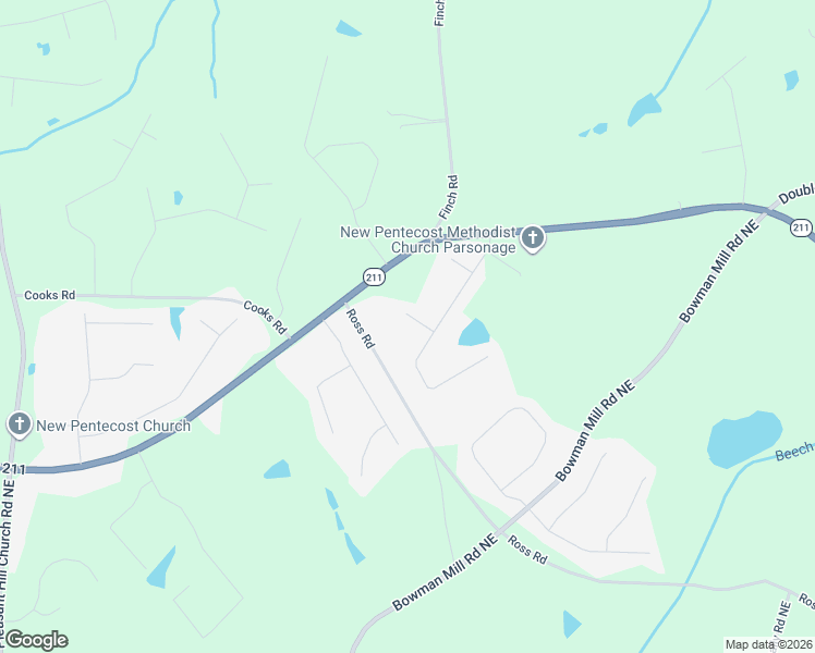 map of restaurants, bars, coffee shops, grocery stores, and more near 304 Clearbrooke Way in Winder