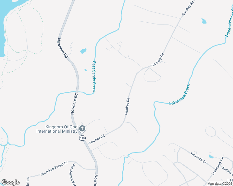 map of restaurants, bars, coffee shops, grocery stores, and more near 3075 Smokey Road in Athens