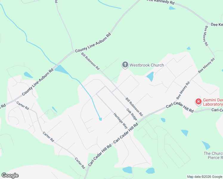 map of restaurants, bars, coffee shops, grocery stores, and more near 300 Briarwood Court in Auburn