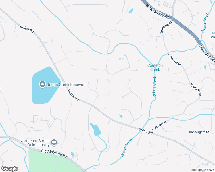 map of restaurants, bars, coffee shops, grocery stores, and more near 9860 Hunt Club Way in Alpharetta