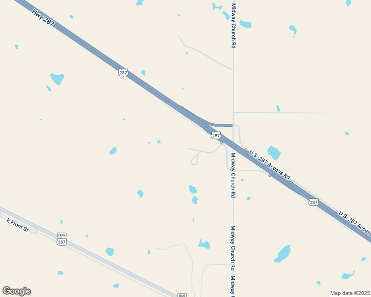 map of restaurants, bars, coffee shops, grocery stores, and more near 11971 U.S. 287 in Electra