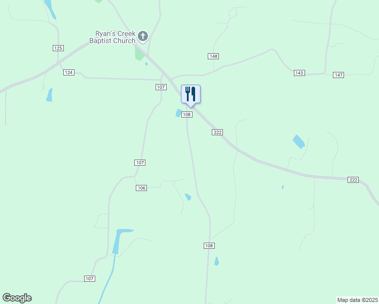 map of restaurants, bars, coffee shops, grocery stores, and more near 264 County Road 106 in Bremen