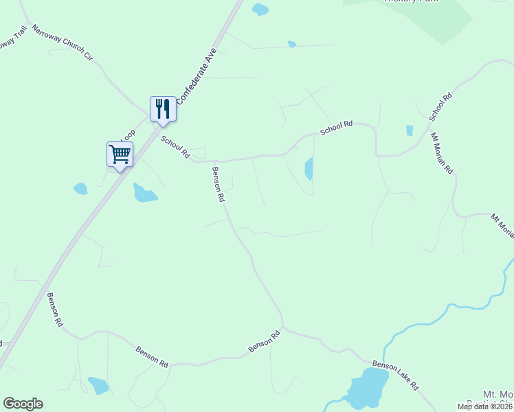 map of restaurants, bars, coffee shops, grocery stores, and more near 65 Grove Park Drive in Dallas