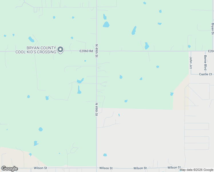 map of restaurants, bars, coffee shops, grocery stores, and more near 2480 Forty 9th Street in Durant