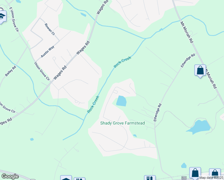 map of restaurants, bars, coffee shops, grocery stores, and more near 1768 Wynfield Lane in Auburn