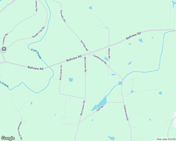 map of restaurants, bars, coffee shops, grocery stores, and more near 540 McCowan Road in Rockmart