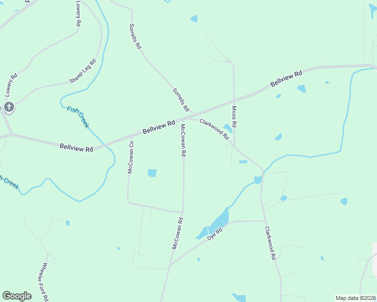map of restaurants, bars, coffee shops, grocery stores, and more near 540 McCowan Road in Rockmart