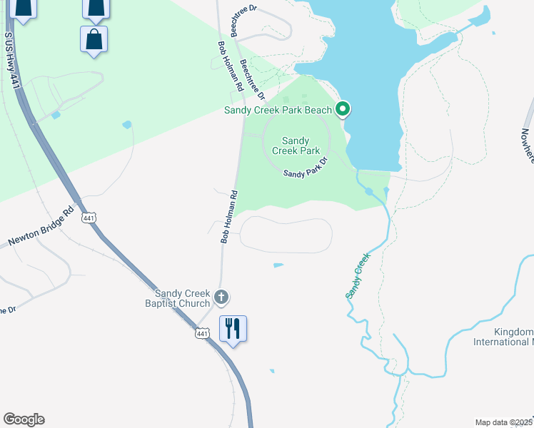 map of restaurants, bars, coffee shops, grocery stores, and more near 410 Rocky Drive in Athens