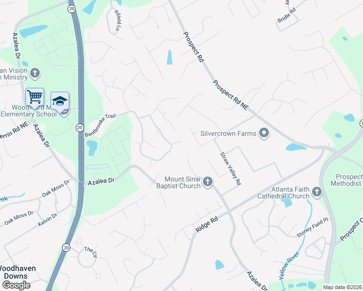 map of restaurants, bars, coffee shops, grocery stores, and more near 1127 Hedgewood Court in Lawrenceville