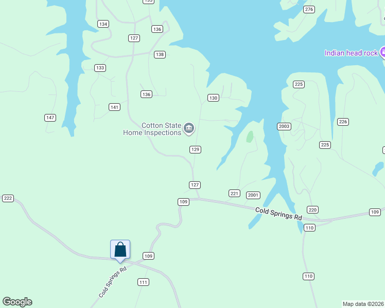 map of restaurants, bars, coffee shops, grocery stores, and more near 91 County Road 129 in Bremen