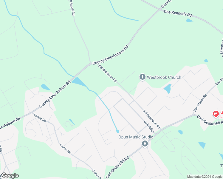 map of restaurants, bars, coffee shops, grocery stores, and more near 315 Oak Ridge in Auburn