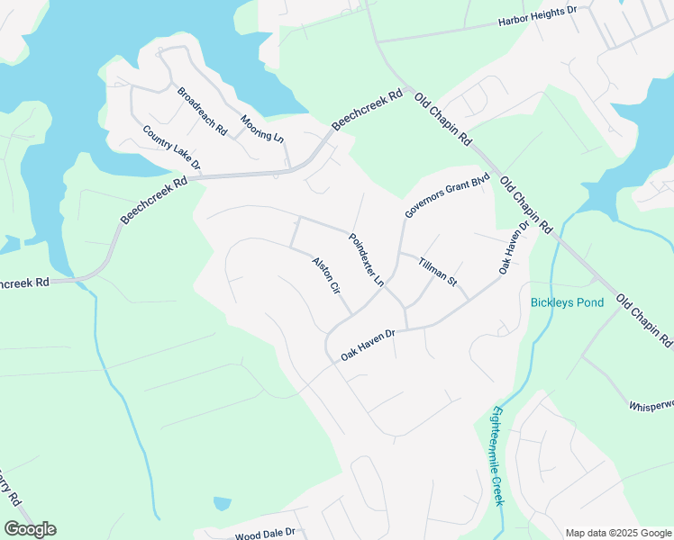 map of restaurants, bars, coffee shops, grocery stores, and more near 116 Alston Circle in Lexington