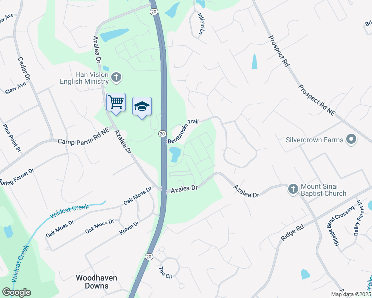 map of restaurants, bars, coffee shops, grocery stores, and more near 967 Sutherland Lane in Lawrenceville