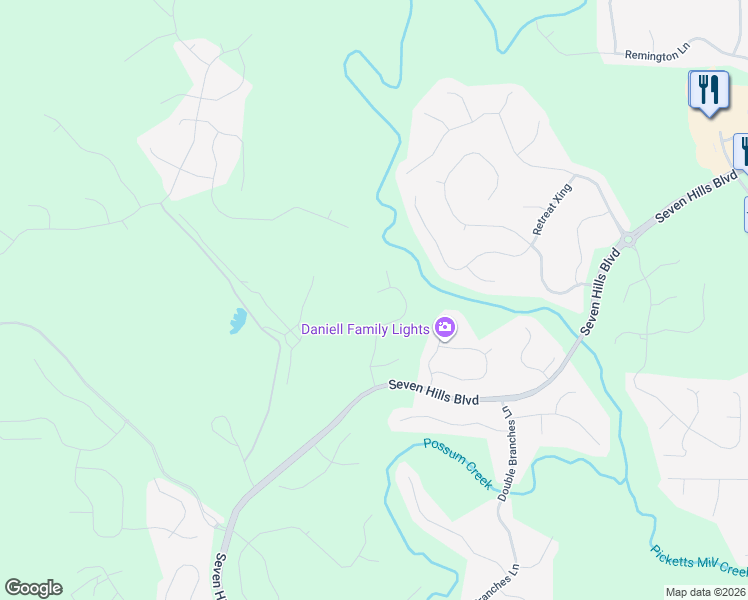 map of restaurants, bars, coffee shops, grocery stores, and more near 355 Treadstone Lane in Dallas