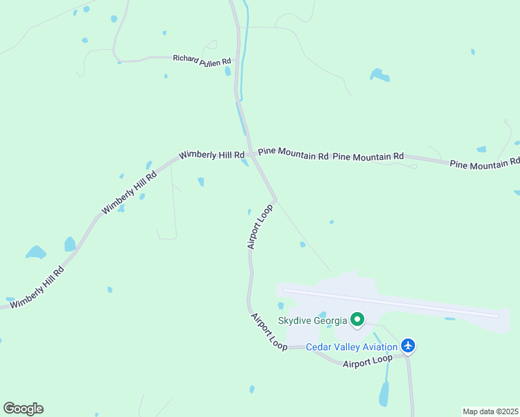 map of restaurants, bars, coffee shops, grocery stores, and more near 517 Airport Loop in Cedartown