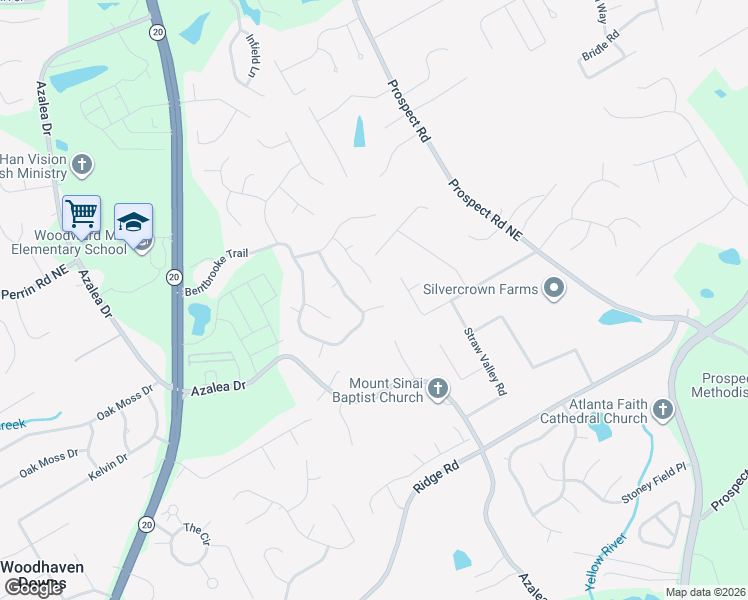 map of restaurants, bars, coffee shops, grocery stores, and more near 1127 Hedgewood Court in Lawrenceville