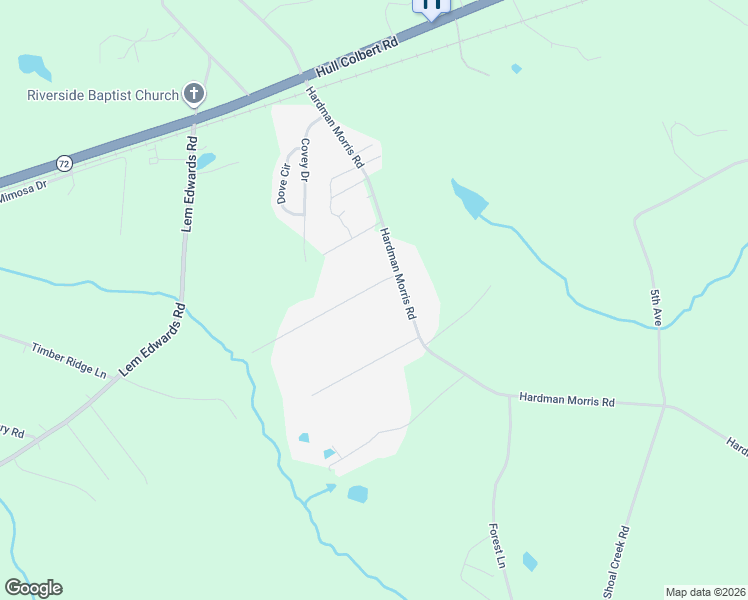 map of restaurants, bars, coffee shops, grocery stores, and more near 30 Madison Boulevard in Colbert