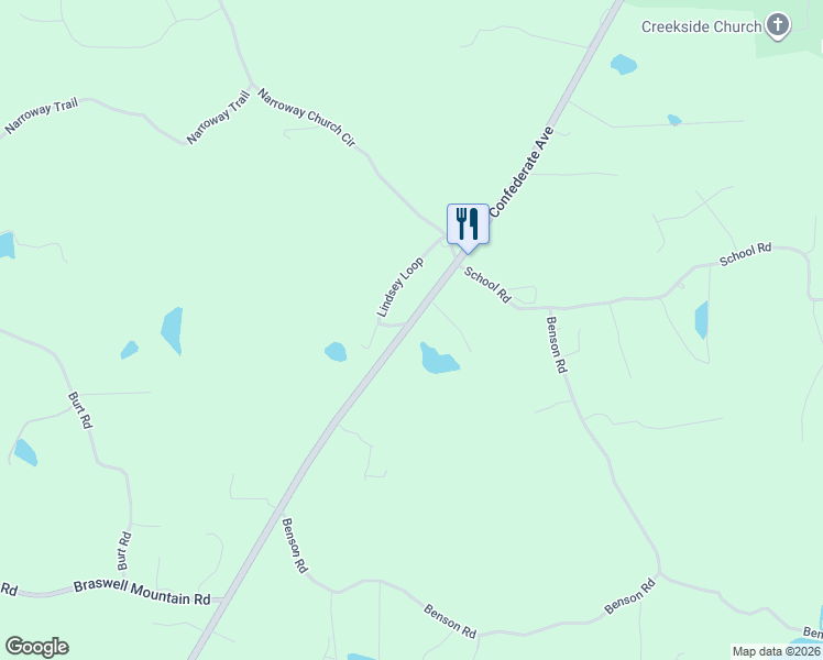 map of restaurants, bars, coffee shops, grocery stores, and more near 7510 Cartersville Highway in Dallas