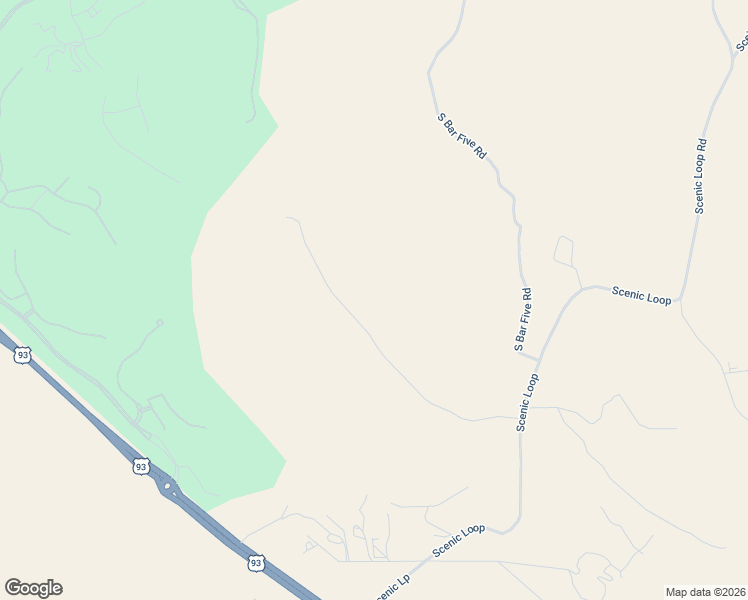 map of restaurants, bars, coffee shops, grocery stores, and more near Unnamed Road in Wickenburg