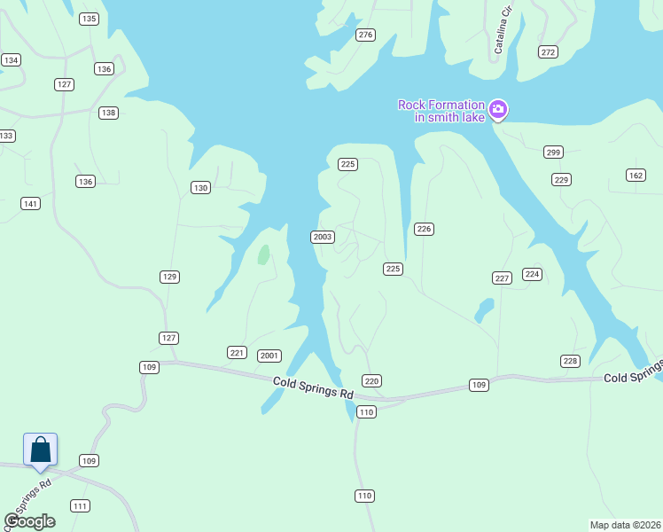 map of restaurants, bars, coffee shops, grocery stores, and more near 970 County Road 225 in Cullman